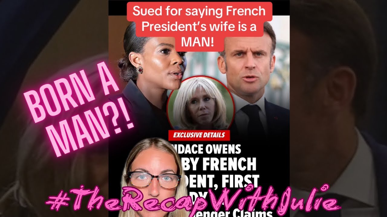 &ldquo;Brigitte Macron is a man&rdquo;&hellip;now Candace Owens is getting sued! ￼