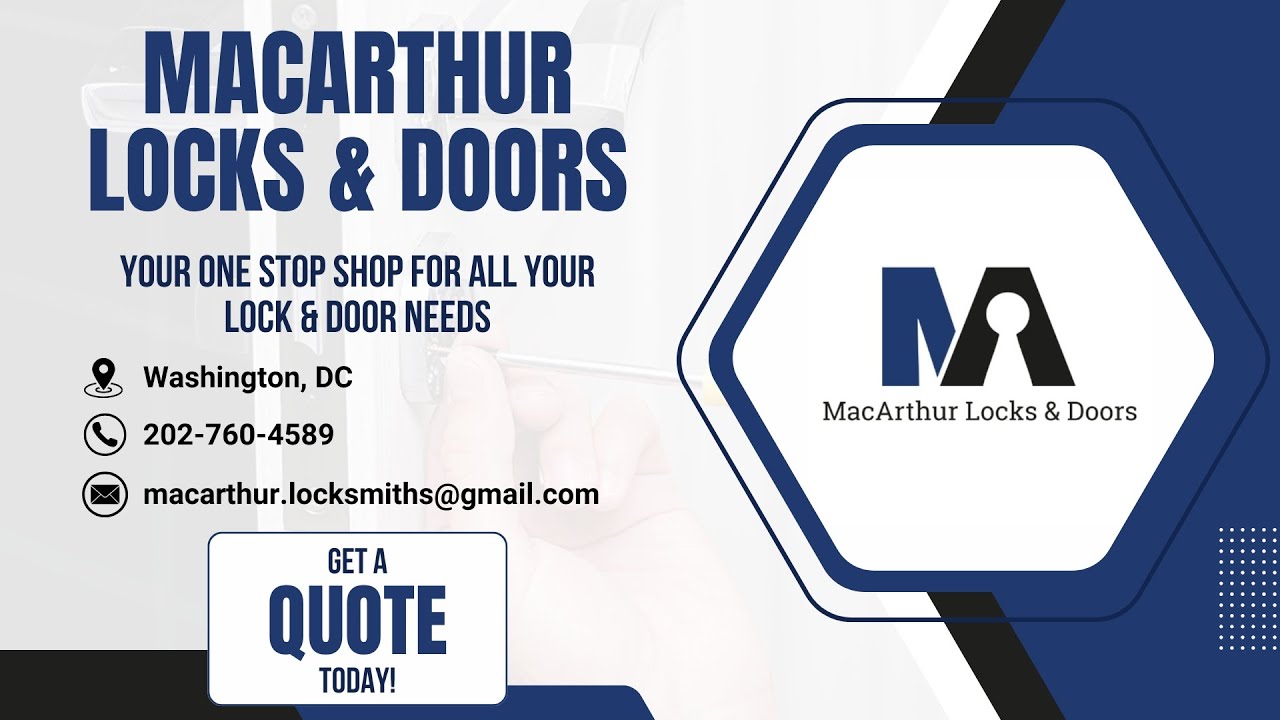 Residential Locksmith You Can Trust in Columbia - MacArthur Locks & Doors