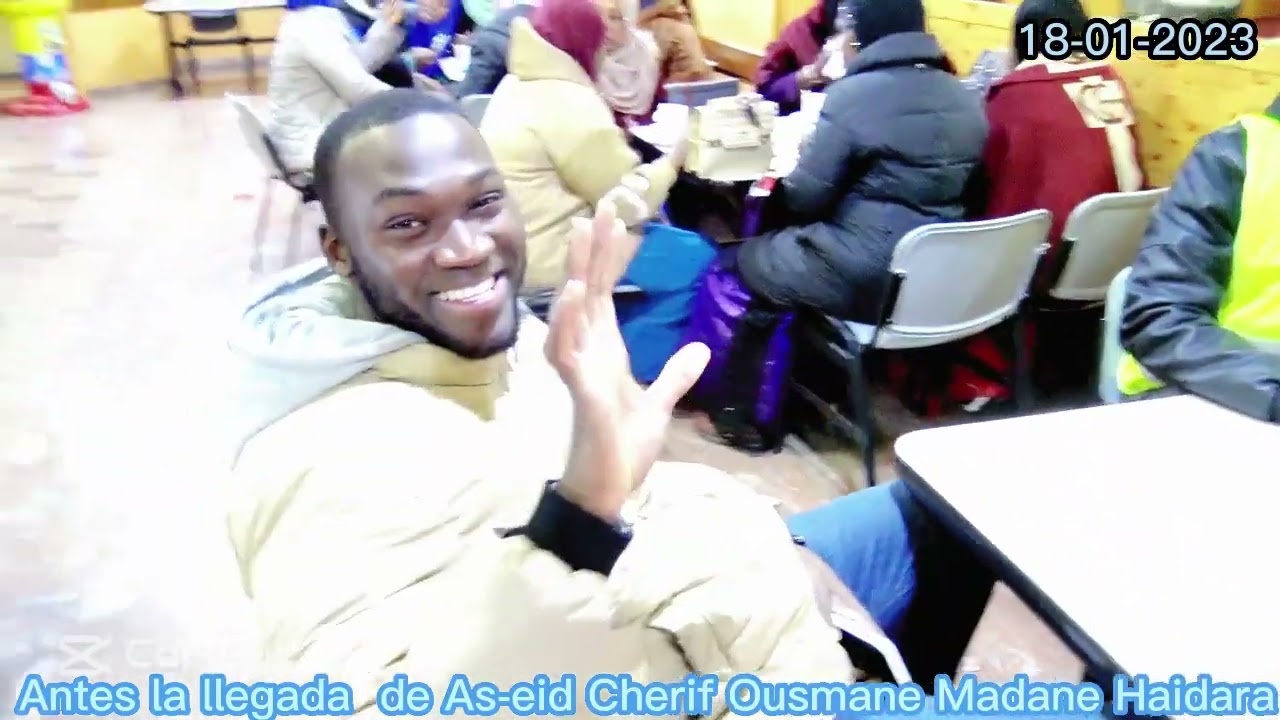 Antes la llegada de As-seid cherif Ousmane Haidara de Italia a España18-01-2023
