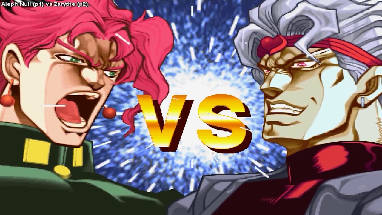 JoJo's Bizarre Adventure - Aleph Null vs Zarythe