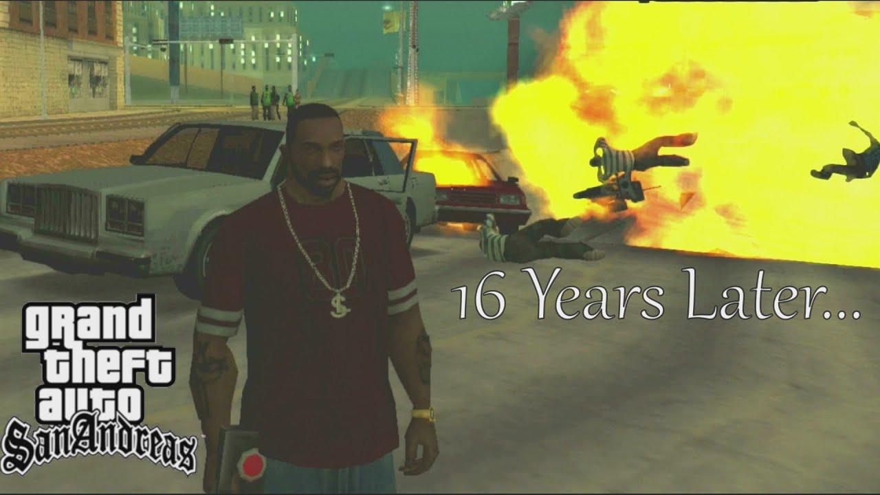 GTA: San Andreas [PS4] Free-Roam Gameplay #1 (16 Years Later...)