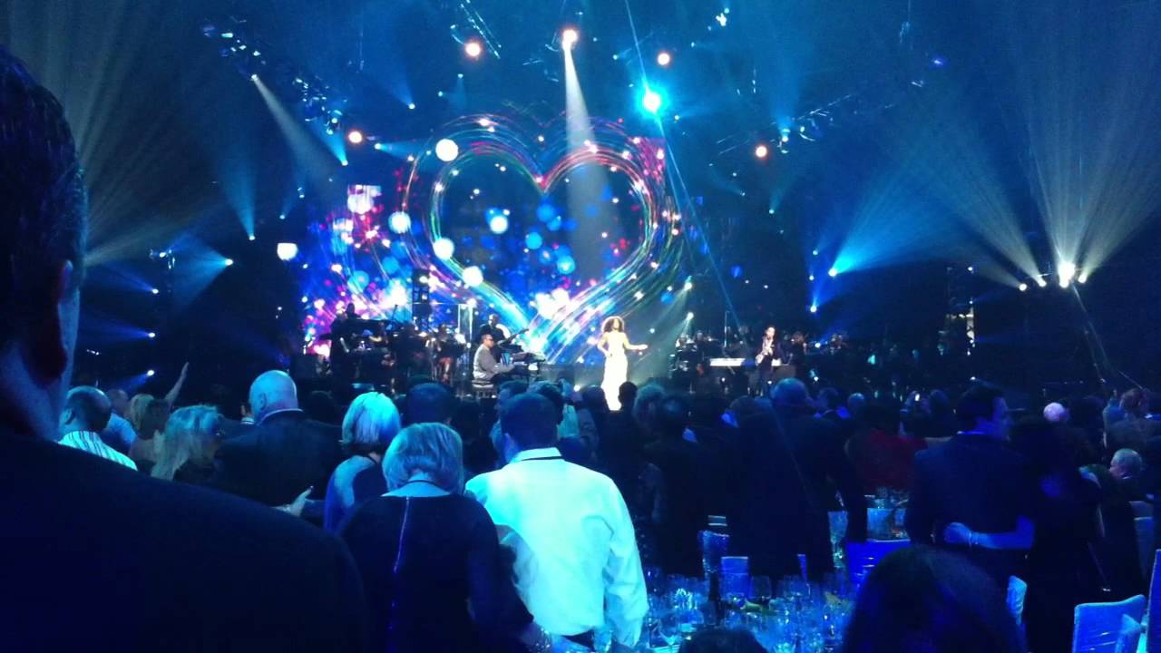 Kelly Rowland and Stevie Wonder perform Whitney Houston's Greatest Love of All at Muhammad Ali's 70th birthday   2 18 12