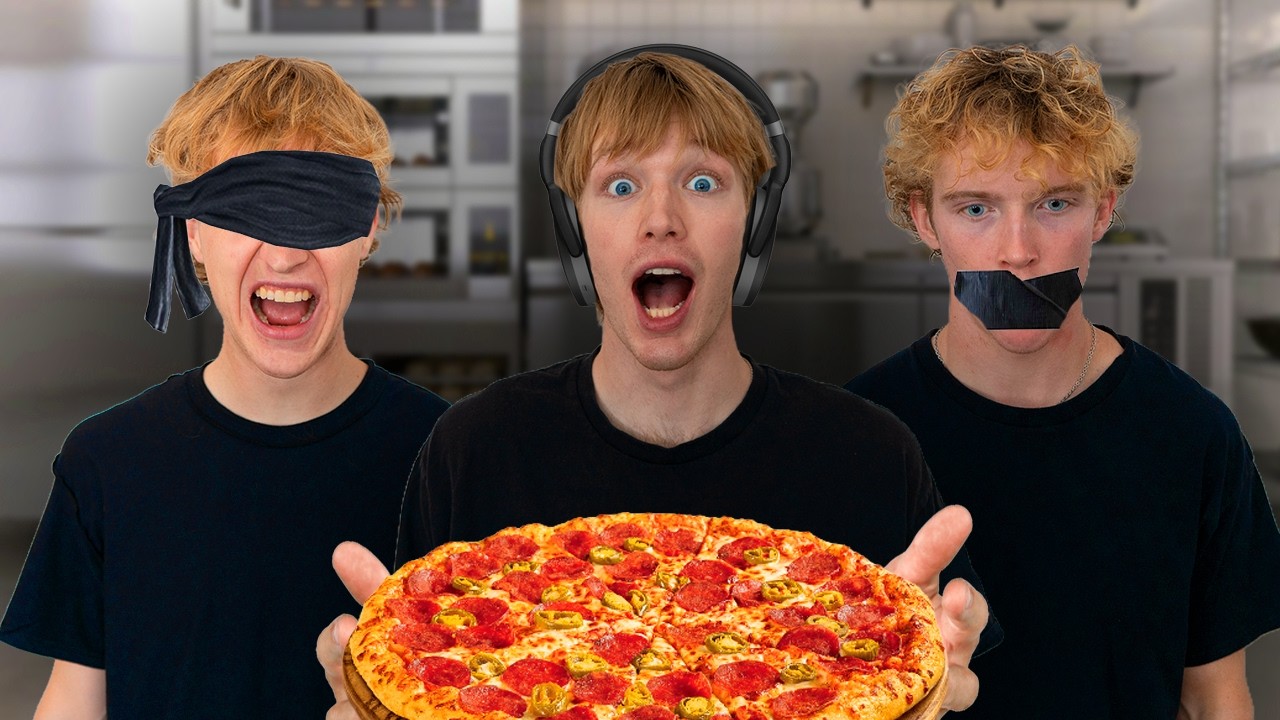 MAKING A PIZZA (BLIND,DEAF,MUTE)