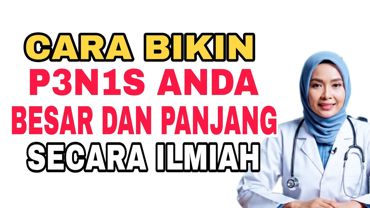 CARA MEMPERBESAR DAN MEMPERPANJANG P3N1S SECARA ILMIAH, LANGSUNG DARI AHLINYA..!