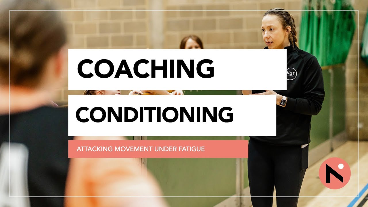 Netball Session // Court Conditioning // Improving Attacking Movement // Pair Session