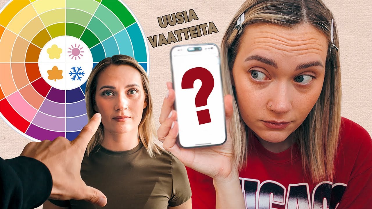Kävin värianalyysissä ja uudistin tyylini :) kirppari haul x2 - VLOG
