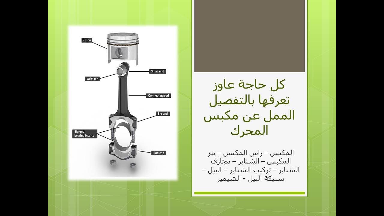 تعرف على كل فنيات البستم (المكبس) و طقم الشنبر و البيل(عمود التوصيل) و سبيكة البيل و الشميز