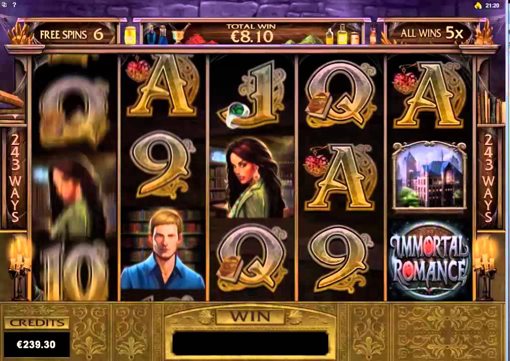 Immortal Romance  - 2,70 &euro; Bet  - BIG WIN!