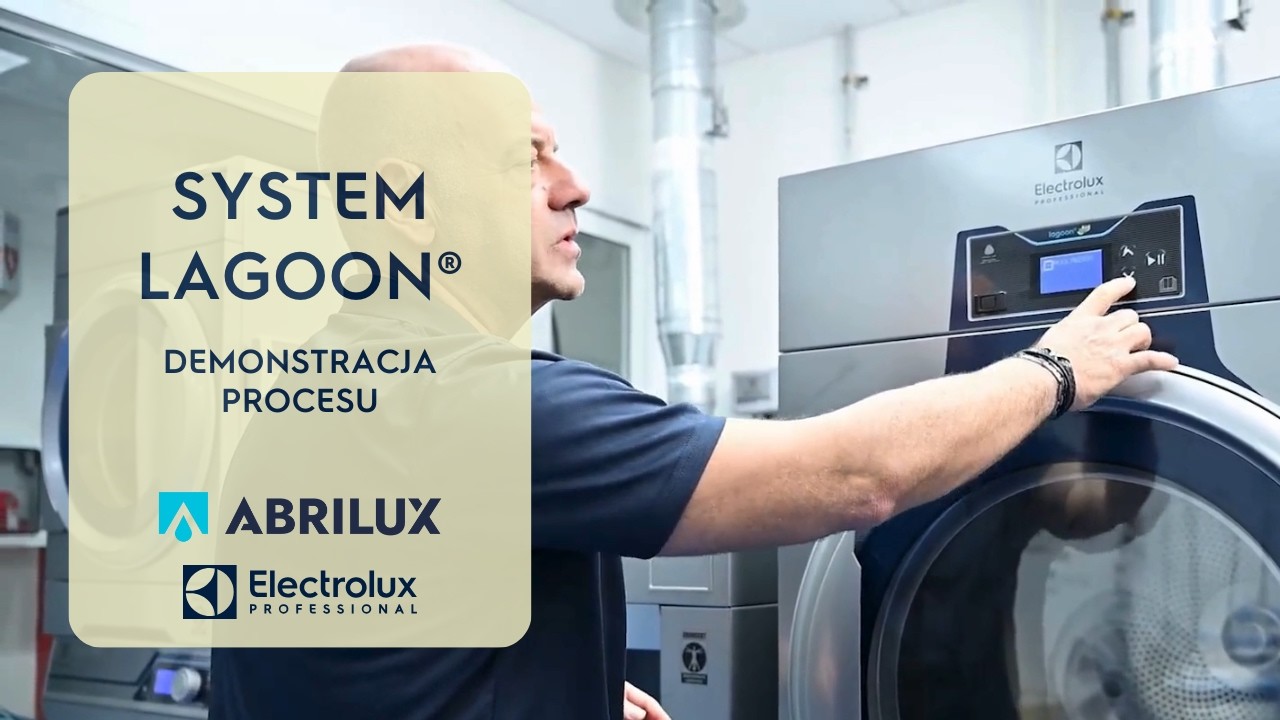 Technologia lagoon® - demonstracja procesu czyszczenia w systemie wet-cleaning