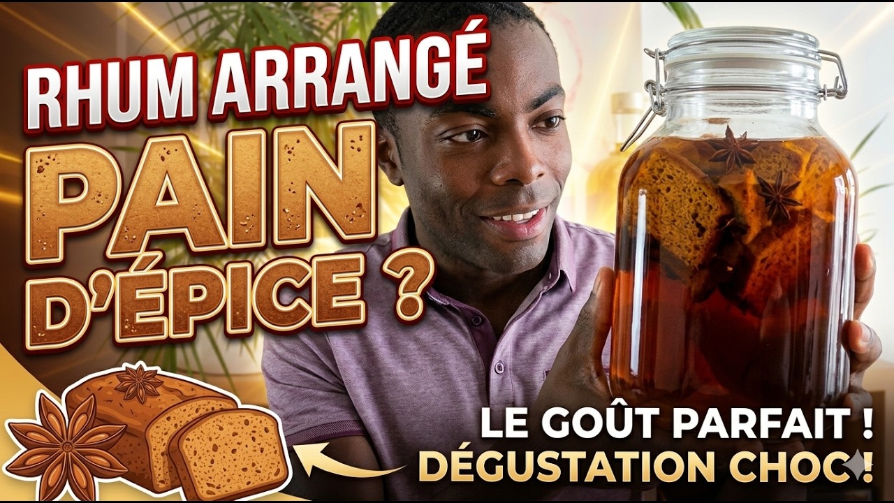 Rhum Arrangé au Pain D'épice