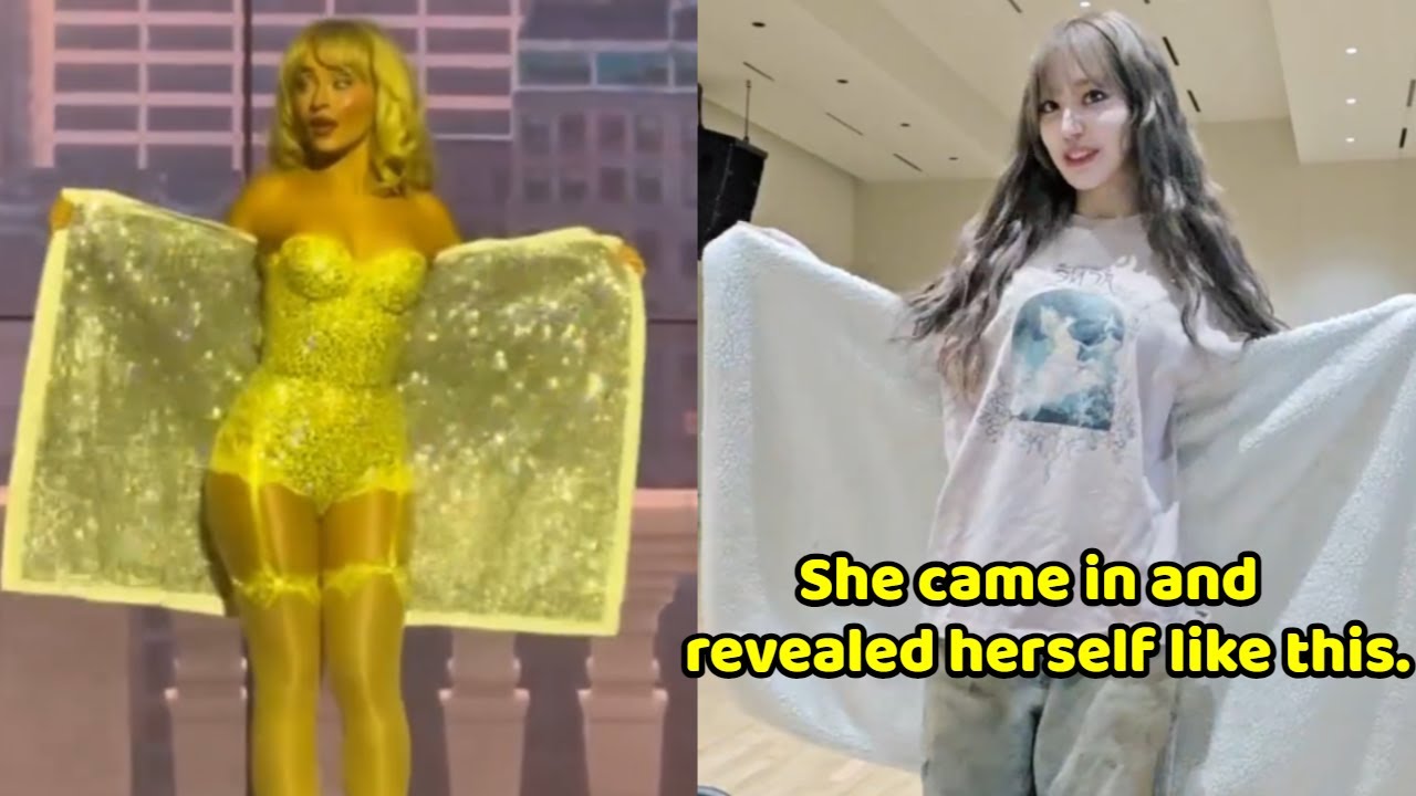 Sakura praises how beautiful Sabrina Carpenter's performance was.