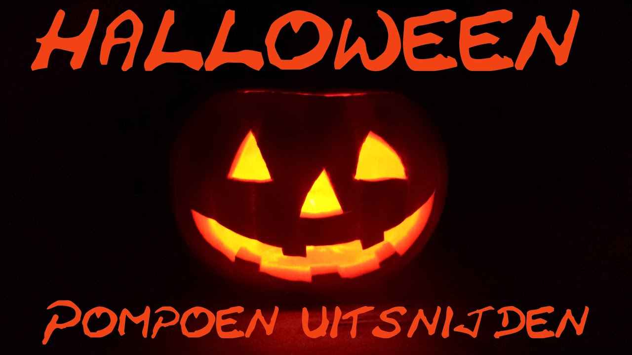 Halloween: pompoen uitsnijden 1