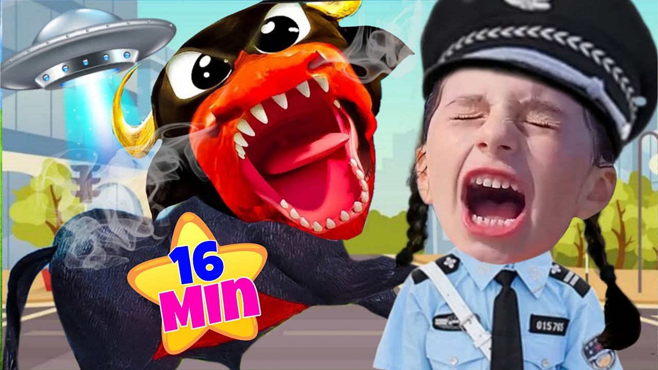 Mimi Julinha em uma História Engraçada de MISTÉRIO do BOI DA CARA PRETA e AVENTURAS de Polícia
