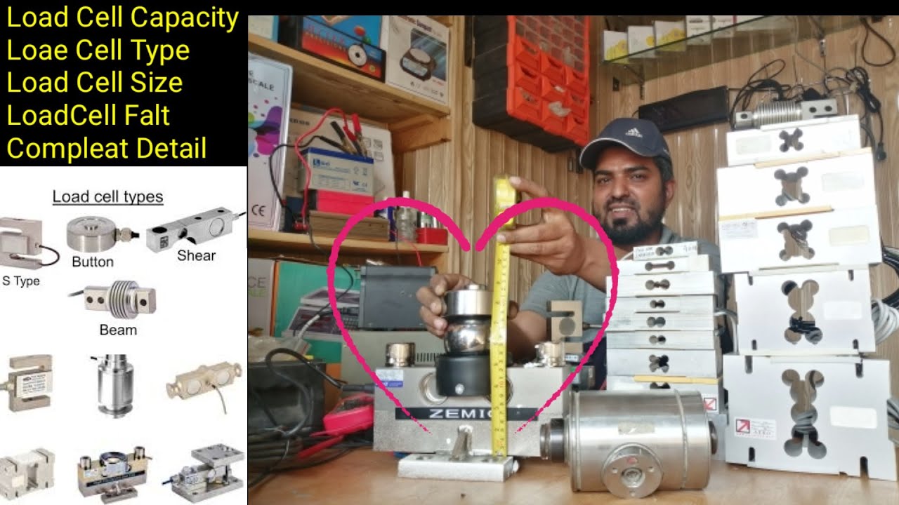 Load Cell Capacity, Type, Size or kiya kiya Falt aaty hy Compleat detail by Care International Scale