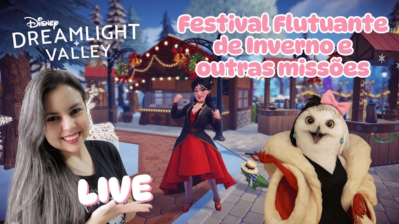 🧚‍♀️LIVE | Festival Flutuante de Inverno + Missões do Wish Blossom Ranch❄️DDLV PT-BR