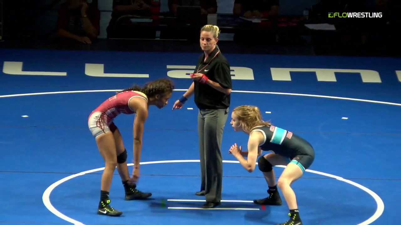 Junior WM 100 Finals - Genae Sampract (IL) vs. Emily Shilson (MN)