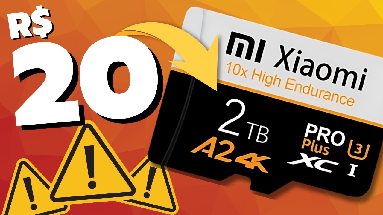 Comprei um MicroSD de 2TB no AliExpress por R$20! 😱 Será que funciona?