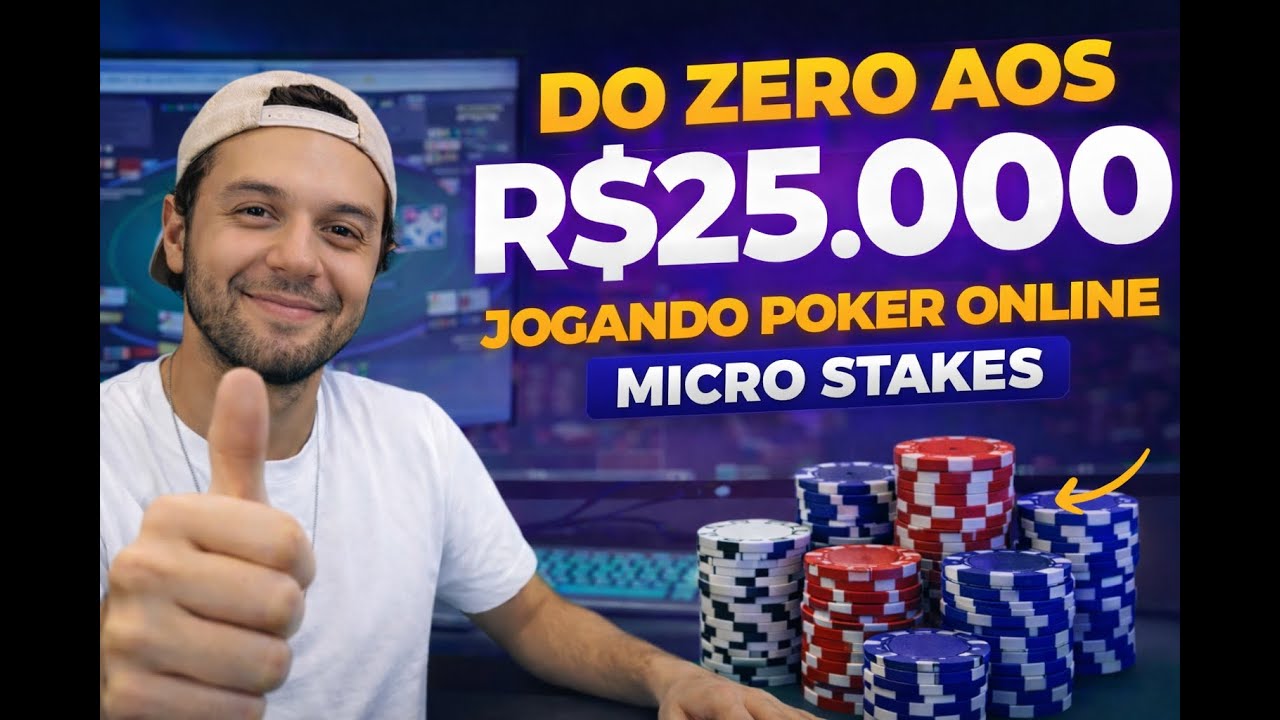 Eu Fiz R$25.000 ($4.800 Dólar) Jogando Poker Online