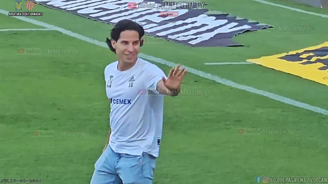 🔥Así calientan los Tigres UANL con Oscar Ortega  #ligamx #tigresuanl #jimmexmty #apertura2024