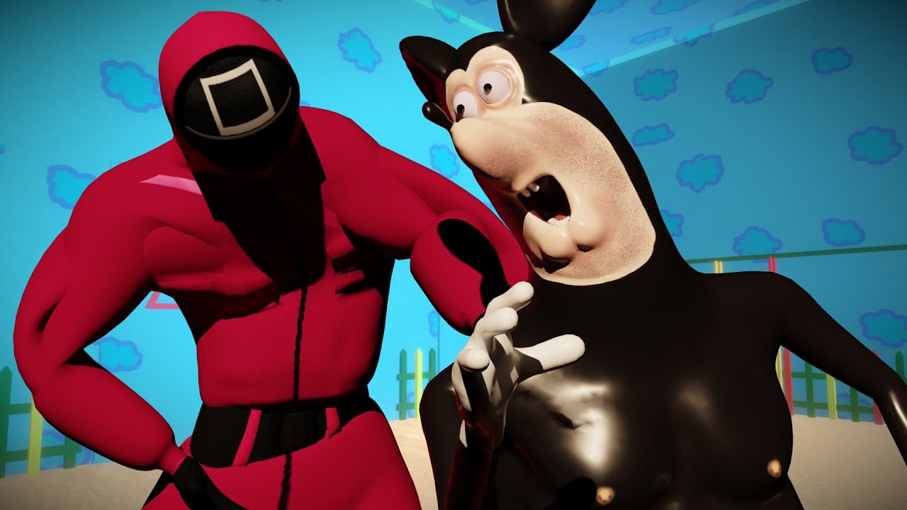 Микки присоединяется к SQUID GAMES!