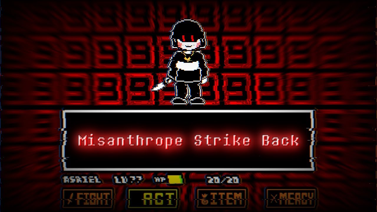Misanthrope Strike Back (Chara leitmotifs in the style of Megalo Strike Back Undertale AU remix)