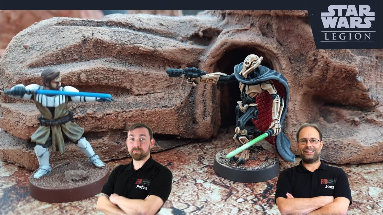 Wie funktioniert Star Wars Legion / Clone Wars / Testspiel mit Saipher (Tabletop, Chefoberboss)