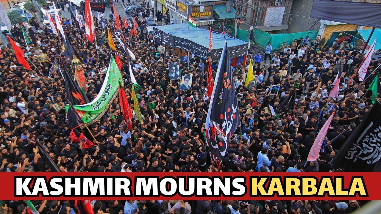 Traditional 8th Muharram Procession Draws Thousands Across Srinagar