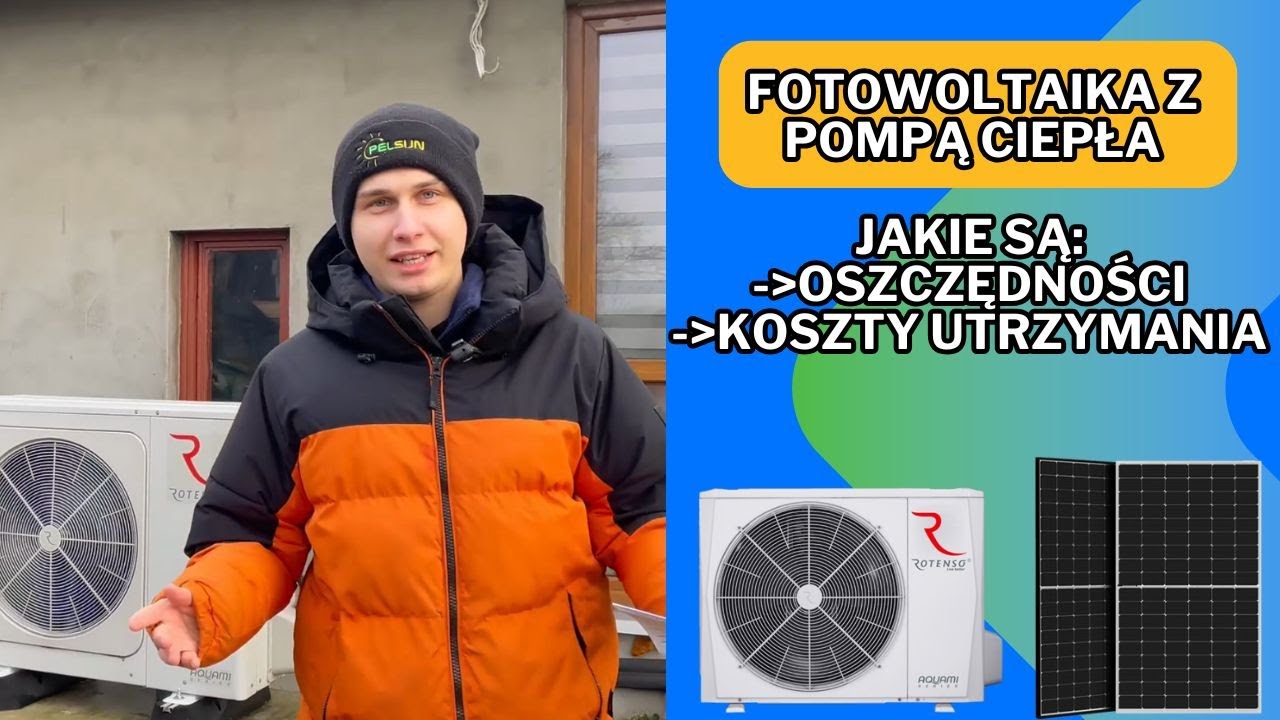 Czy jest sens montować fotowoltaike do pompy ciepła? Jakie są koszty eksploatacji budynku z PC i PV?