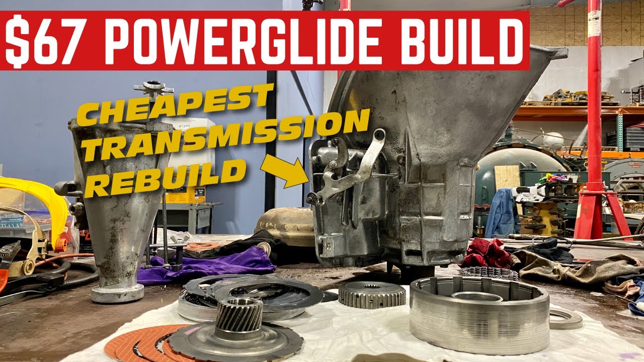 Rebuilding My 67 Camaro's POWERGLIDE Transmission Only COST $67