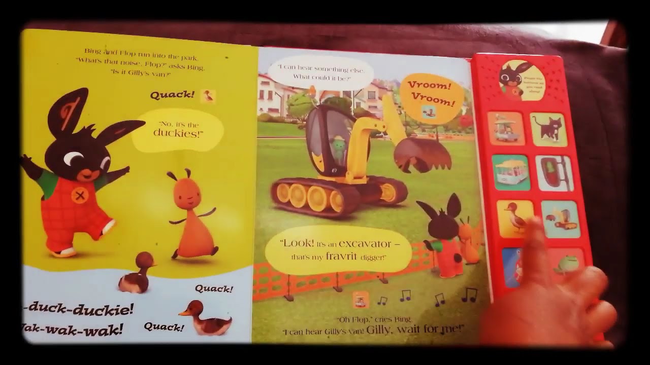 Bing sound book | Bing’s Noisy Day: An ice cream adventure! | Il giorno rumoroso di Bing