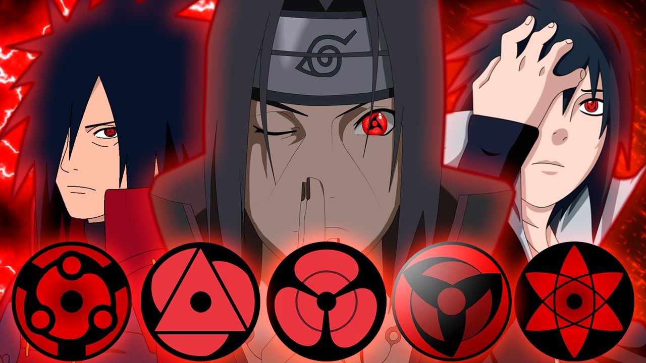 NARUTO: OS JUTSUS ESPECIAIS DE TODOS OS MANGEKYOU SHARINGAN | Player Solo