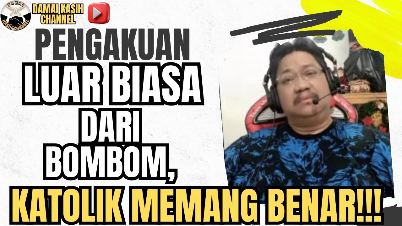 Pengakuan luar bisa, bahwa Katolik itu memang benar!! @solatabm2apologet450, video#15 -09-2025