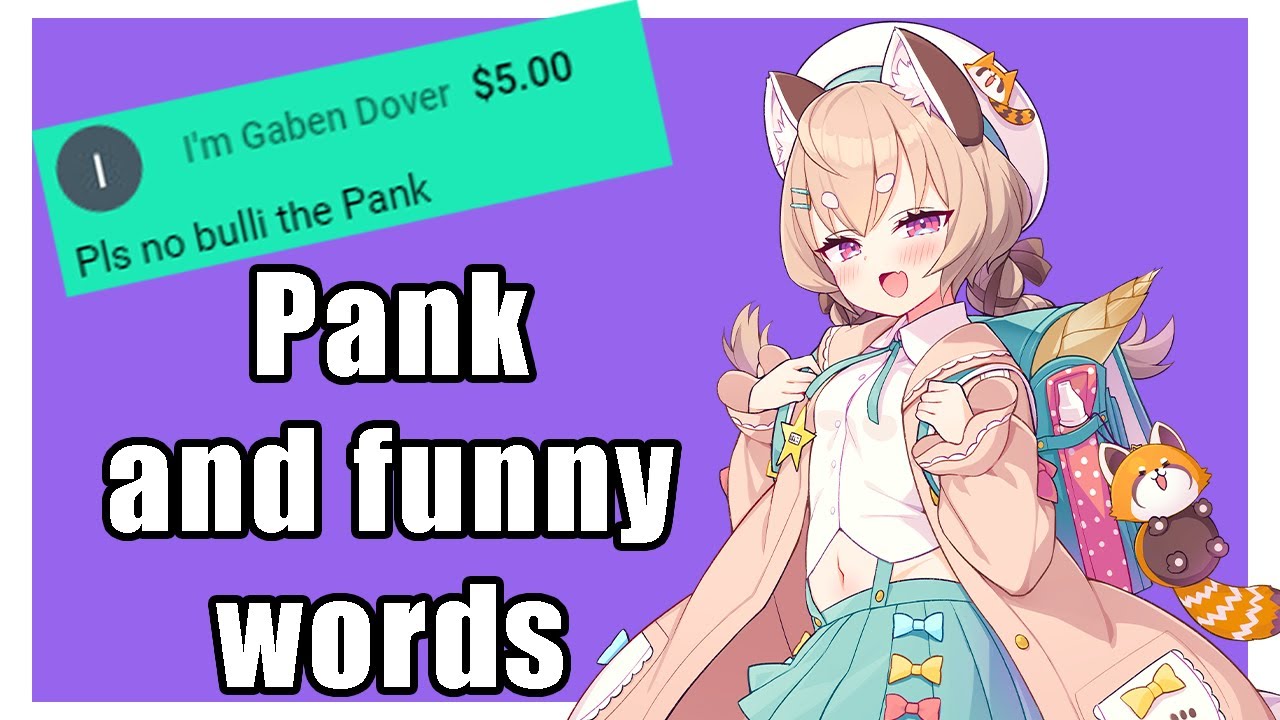 Panko Says Funny Words