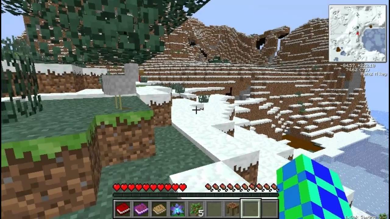 Minecraft Modded - ep01 - Mountains