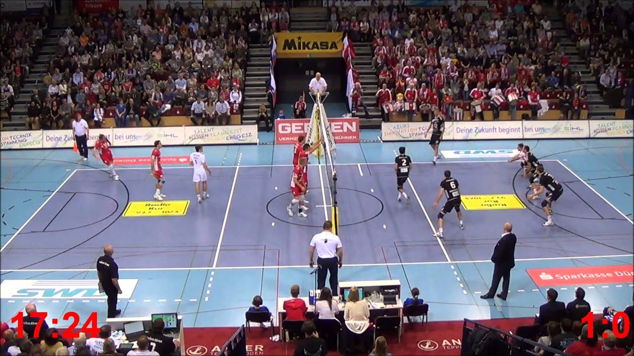 evivo Düren : Berlin Recycling Volleys 3:1
