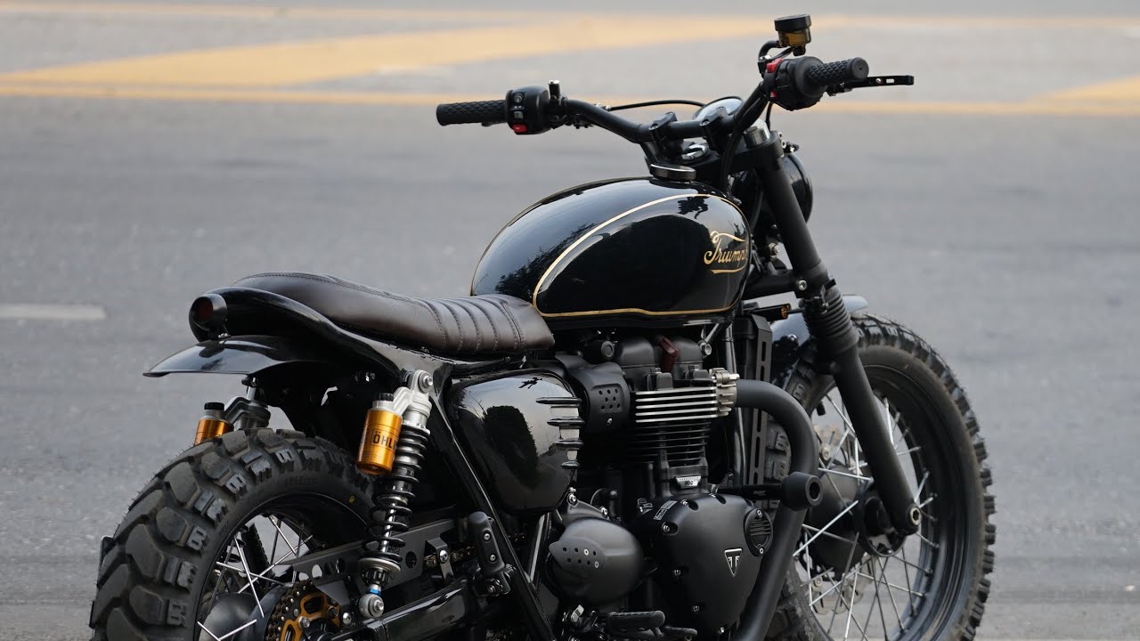 Triumph Street twin900 แต่งเต็ม✅ สนใจแต่งรถ 📞098-5919263 แอม
