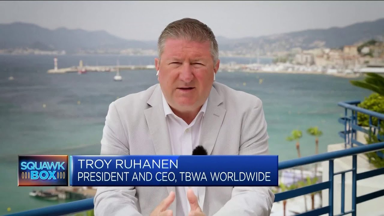 Artificial intelligence is a 'creative catalyst' for the advertising industry, TBWA CEO says