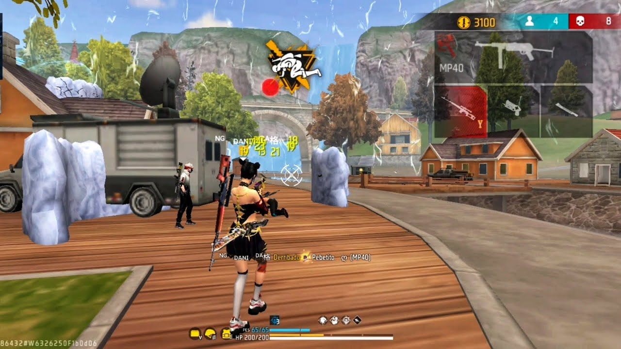 Así fue mi primera partida en Br Clasificatoria - Free Fire 