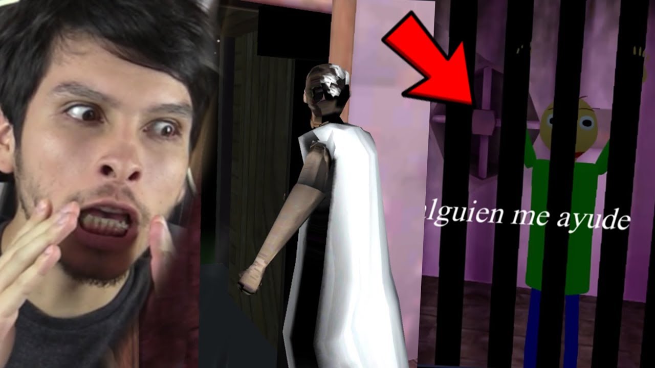 GRANNY SE VA DE LA CASA Y ENCUENTRO A BALDI !! - Granny (Horror Game) | DeGoBooM