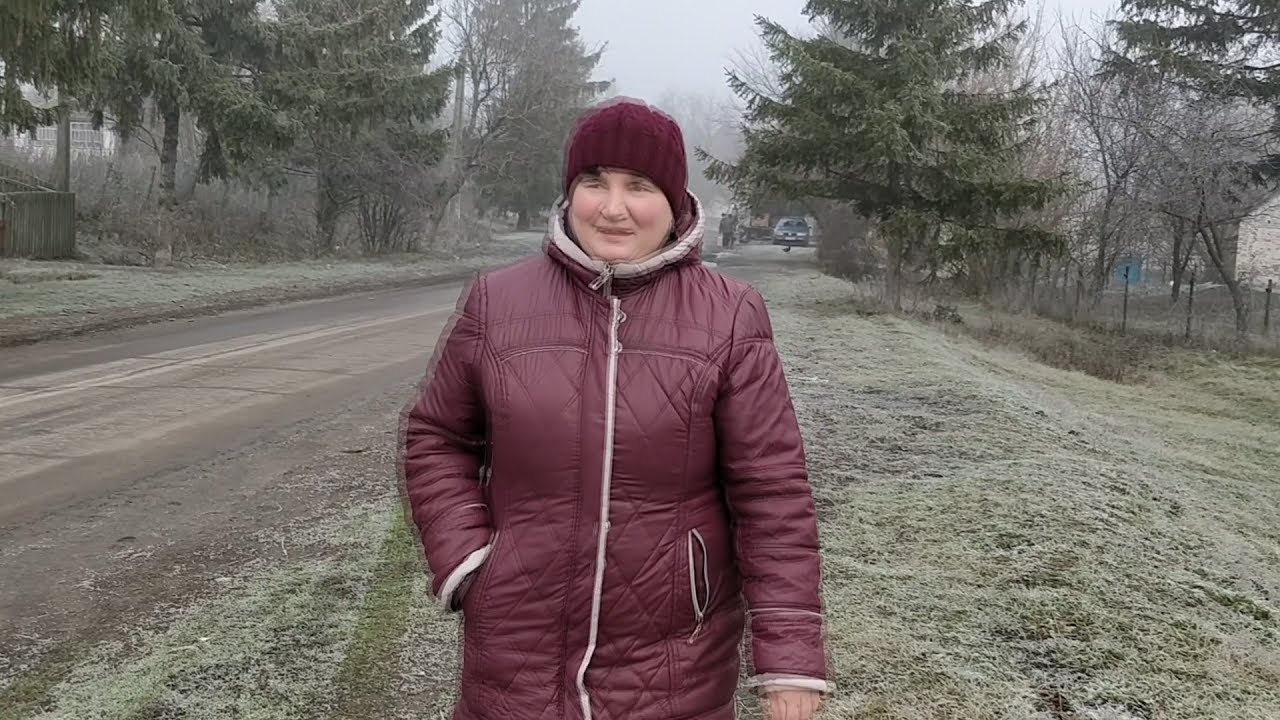 УКРАИНСКОЕ СЕЛО . ЧАСТЬ 1 . ЕДУ К ТАНЕ НА ДЕНЬ РОЖДЕНИЯ .