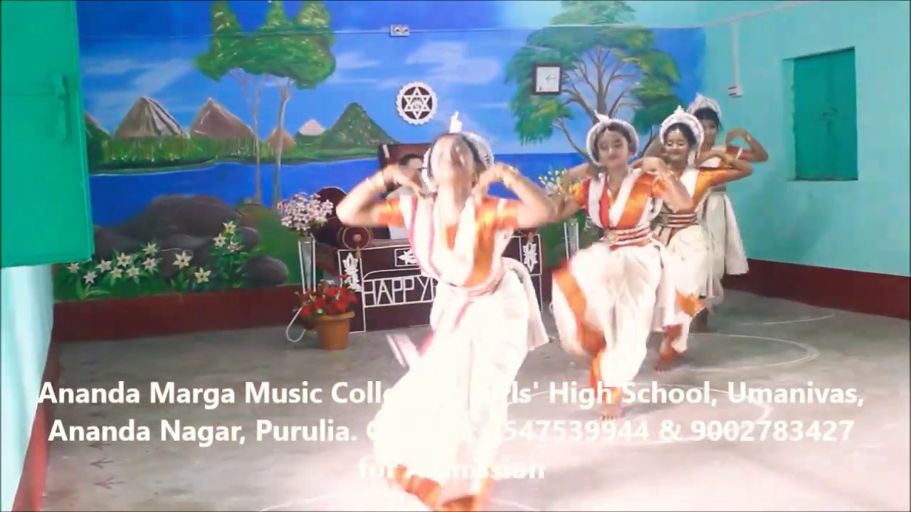 Tomar Ratul Charane More - তোমার রাতুল চরণে মোরে- Prabhat sangeet dance
