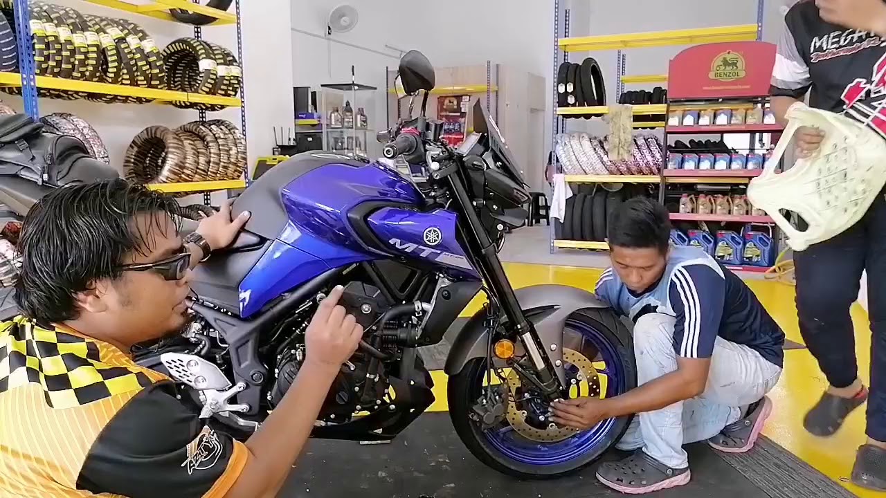 Yamaha MT-25 Tyre Upgrade