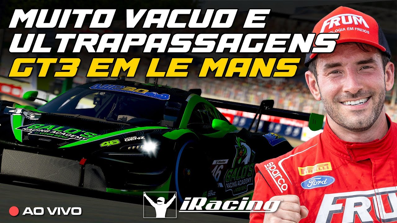 Corridas ranqueadas com Vitor Genz - GT3 Le Mans - IRacing
