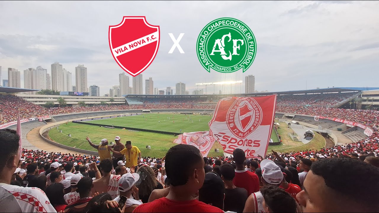 DE VOLTA AO SERRA DOURADA. Torcida do Vila no jogo Vila Nova x Chapecoense pela Série B 2023.