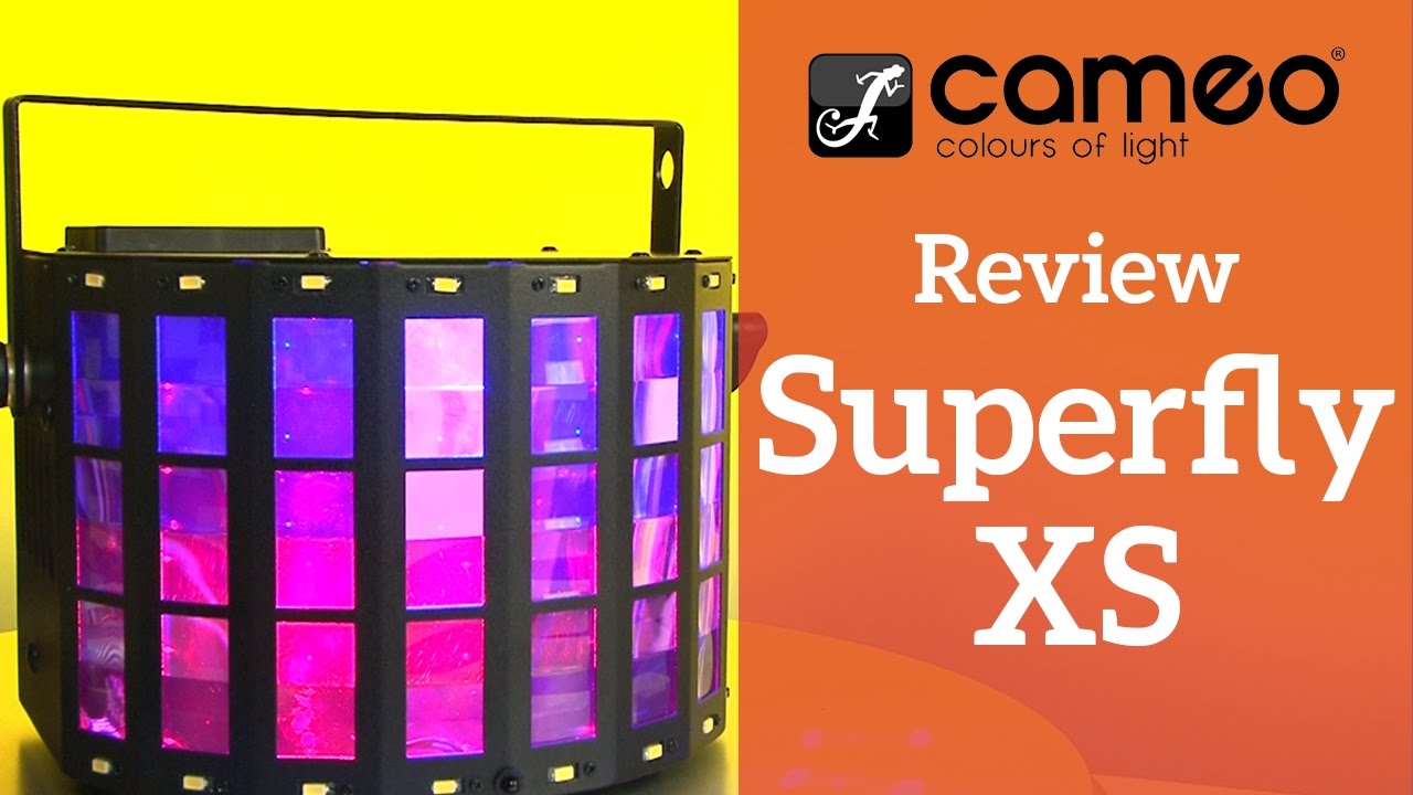 Cameo Superfly XS LED Effekt im Test | stage.review