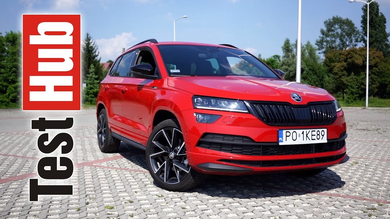 Naszpikowana elektroniką SKODA Karoq Sportline 2.0 TSI 190 KM 4x4
