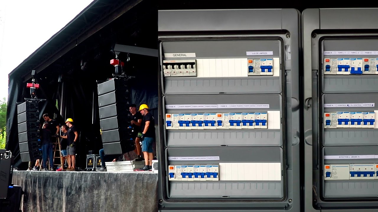 SUMINISTRO E INSTALACIÓN ELÉCTRICA DE UN CAMIÓN ESCENARIO Y DE SUS EQUIPOS DE SONIDO Y LUCES