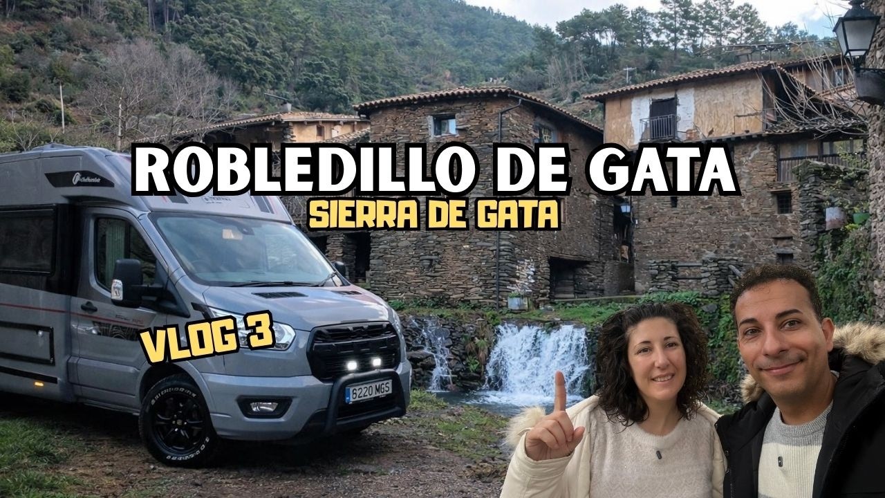Robledillo de Gata en Autocaravana 🚐 | Qué ver y el MEJOR Aparcamiento Gratis