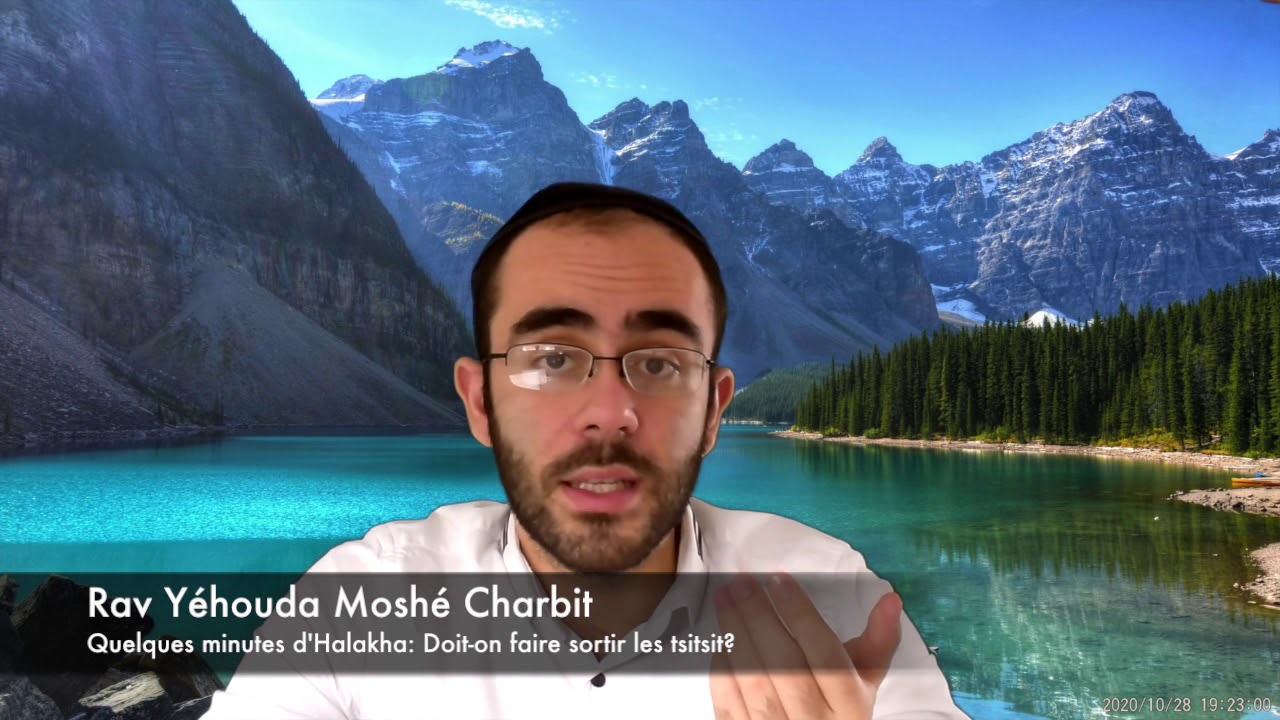 Quelques minutes d'Halakha: Doit on faire sortir les tsitsit?