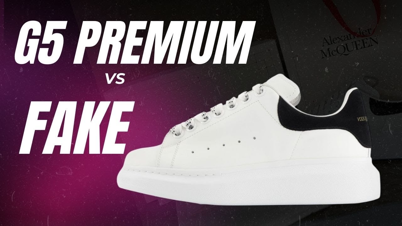 Alexander McQueen G5 Premium VS Calidad Normal
